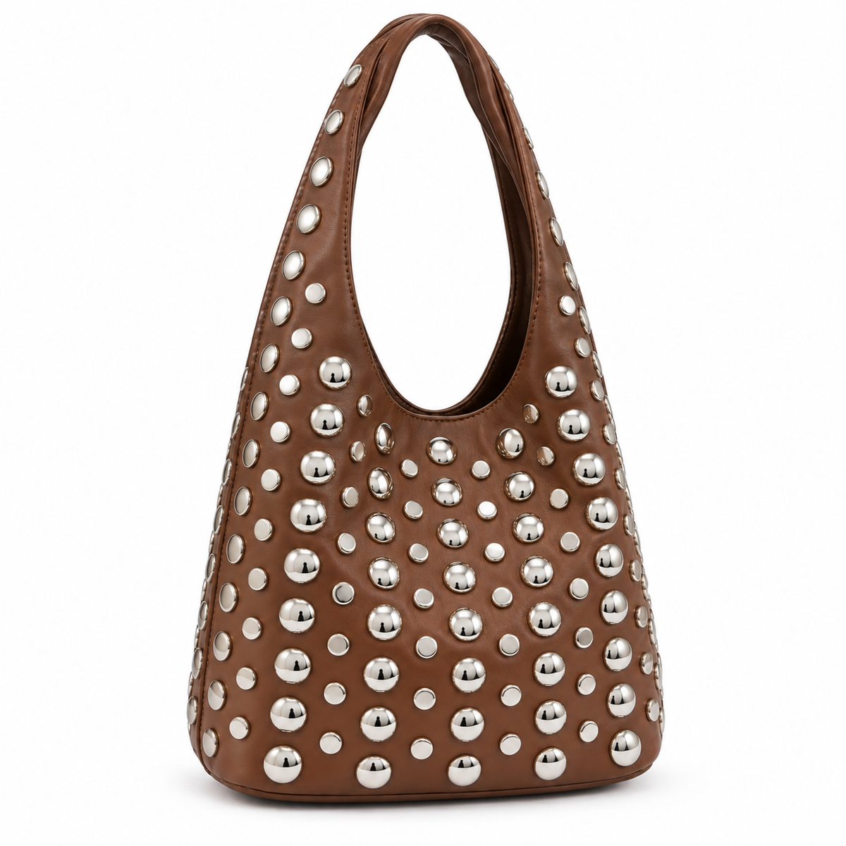Bolso tachuelas plateadas Marrakech