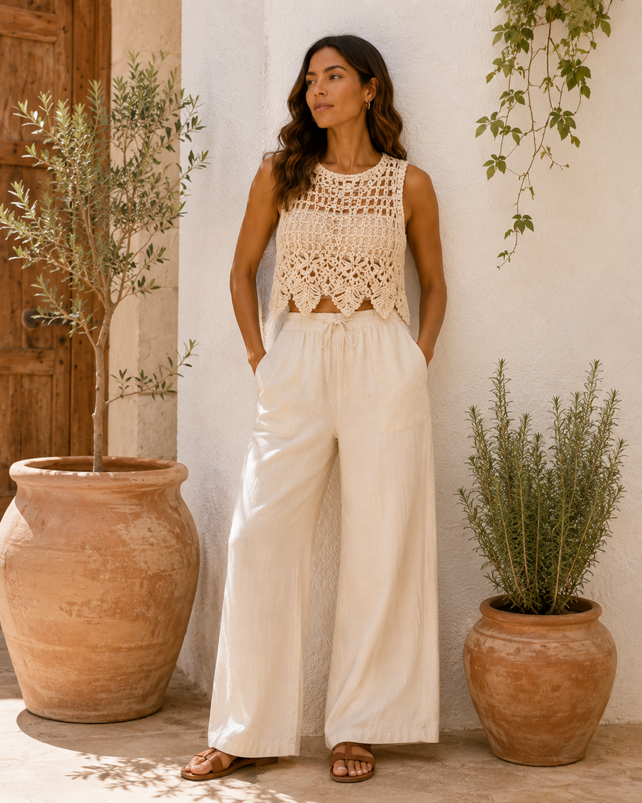Top de crochet