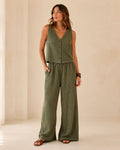 Conjunto co-ord crinkle